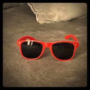 Red Sunglasses - Chicago Fire Soccer logo